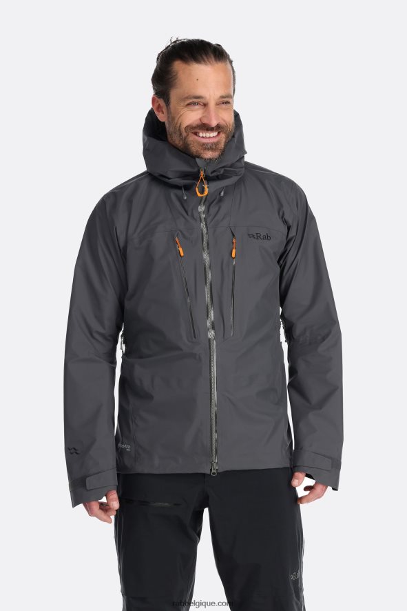 Veste Latok Alpine Gore-tex Pro Hommes Rab 8826v0903 Graphène