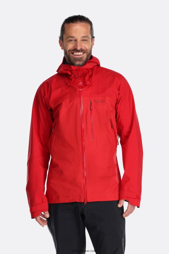 Veste Latok Mountain Gore-tex Pro Hommes Rab 8826v0906 Ascension Rouge