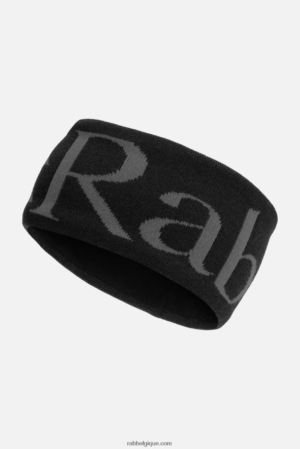 Bandeau à Logo En Maille Rab Unisexe Rab 8826v0523 Anthracite
