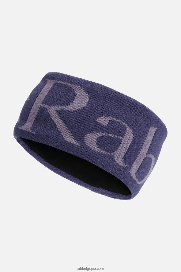 Bandeau à Logo En Maille Rab Unisexe Rab 8826v0527 Bleu Patriote
