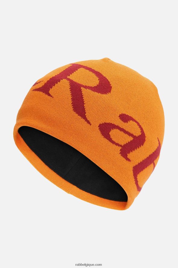 Bonnet à Logo Rab Unisexe Rab 8826v0583 Marmelade/rouge Sang De Boeuf