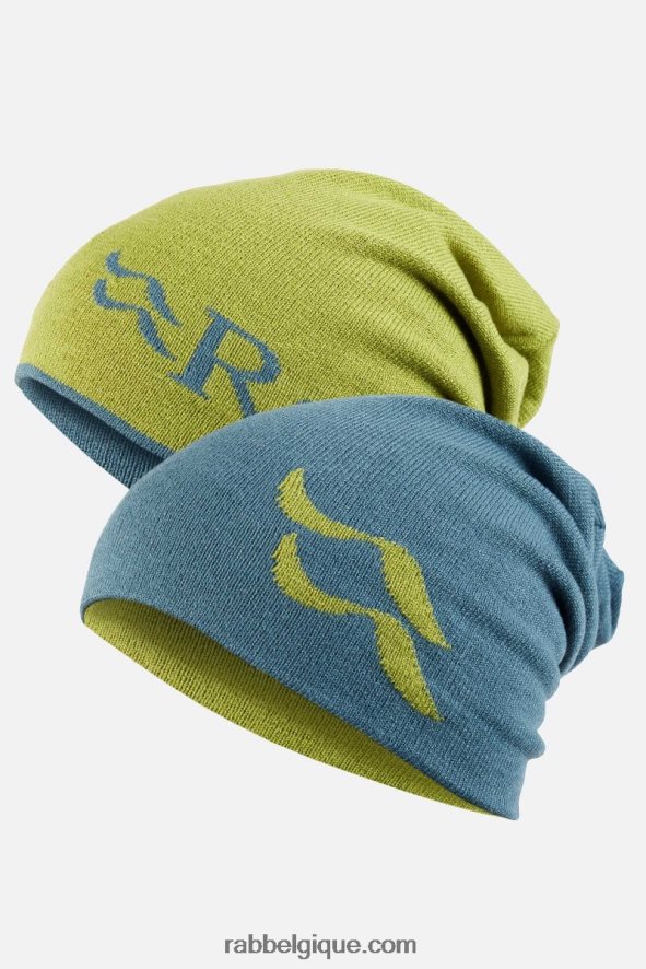 Bonnet Wearya Unisexe Rab 8826v0513 Bleu Orion/vert Tremble