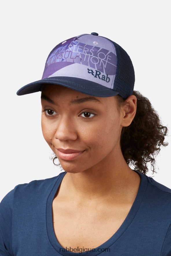 Casquette De Maître De Camionneur Unisexe Rab 8826v0601 Lilas