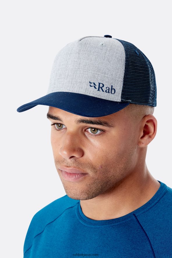 Casquette à Logo Unisexe Rab 8826v0588 Gris Chiné
