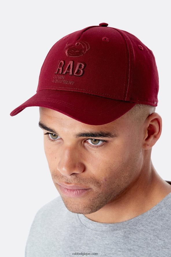 Chapeau De Plume Unisexe Rab 8826v0572 Rouge Sang De Bœuf