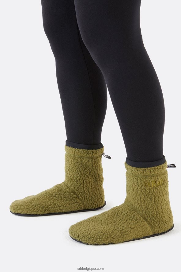 Botte De Hutte D'avant-poste Unisexe Rab 8826v0699 Vert De Chlorite