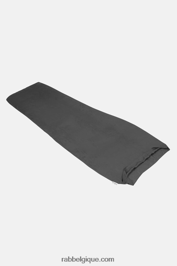 Doublure De Sac De Couchage Ascension En Coton Unisexe Rab 8826v01000 Ardoise