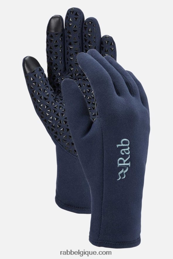 Gant De Contact Power Stretch Unisexe Rab 8826v0663 Encre Profonde
