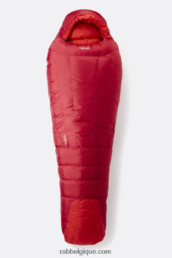 Sac De Couchage En Duvet Expedition 1200 (-35c) Unisexe Rab 8826v0982 Sommet Rouge
